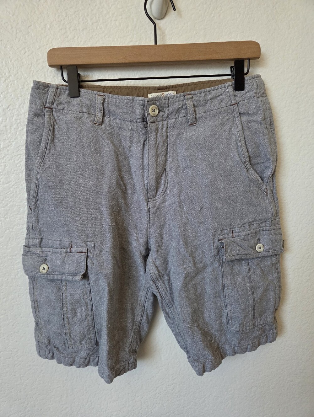Carbon2Cobalt Men's Summerhouse Cargo Shorts Size 30